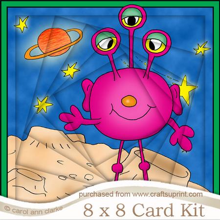 8 x 8 Aliens Twisted Tunnel Card Kit