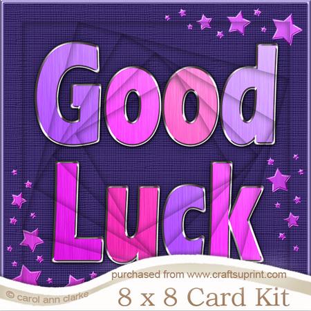 8 x 8 Good Luck Twisted Tunnel Card Kit