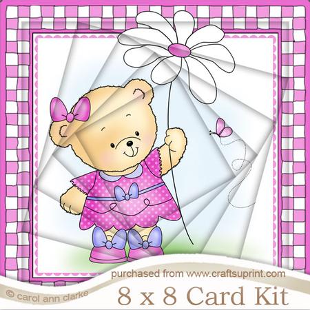 8 x 8 Rosie's Flower Twisted Tunnel Card Kit