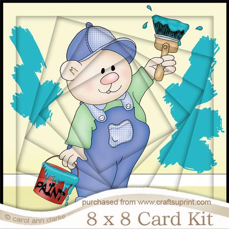 8 x 8 Men's DIY Twisted Tunnel Card Kit
