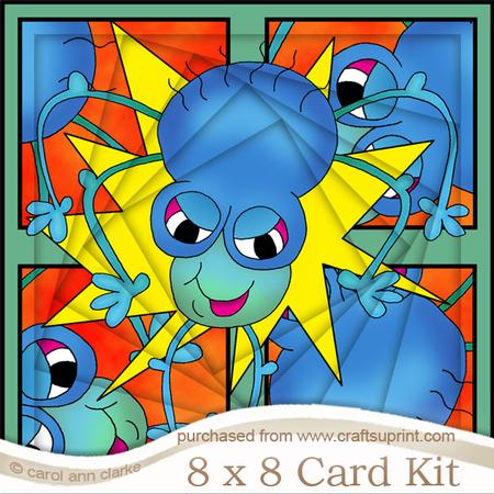 8 x 8 Aliens Twisted Tunnel Card Kit