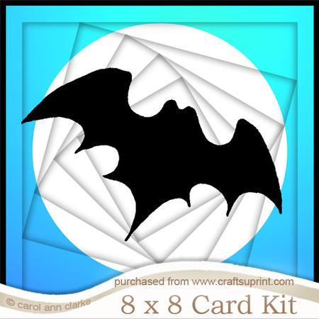 8 x 8 a Haunting We Will Go Twisted Tunnel Card Kit
