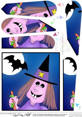 A Haunting We Will Go Fan Pyramage Topper