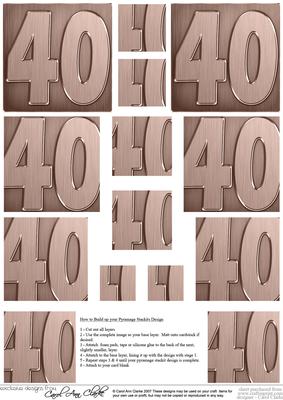 40th Metallic Age Pyramage Sheet