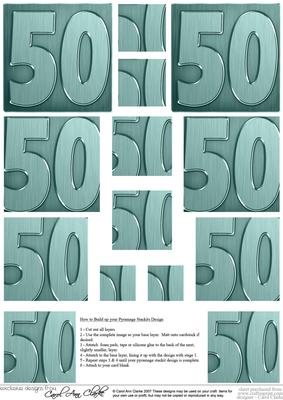 50th Metallic Age Pyramage Sheet