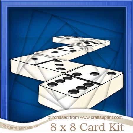 8 x 8 Dominoes Twisted Tunnel Card Kit