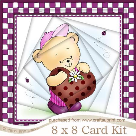 8 x 8 Robert's Heart Twisted Tunnel Card Kit