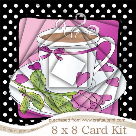8 x 8 Time for Tea Kit with Twisted Pyramage