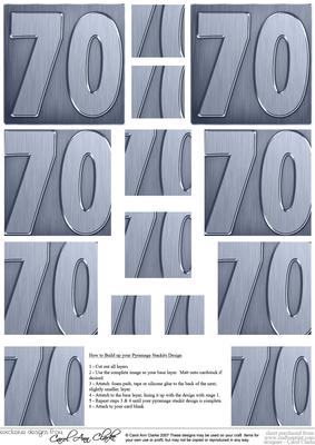 70th Metallic Age Pyramage Sheet
