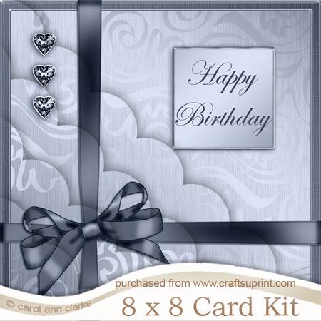 8 x 8 Elegant Flourish Kit with Scalloped Corners