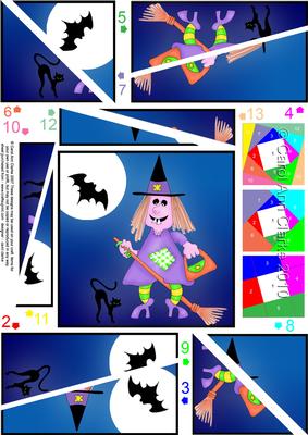 A Haunting We Will Go Twisted Spiral Side Stacker