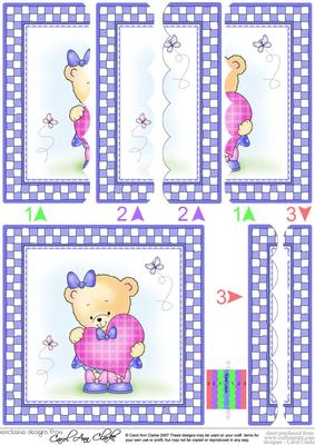 Rosie's Heart Scallop Edge Side Stacker