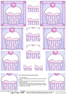 Sweet Treats - Pyramage sheet
