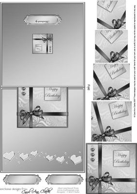 Elegant Flourish Easy Over the Edge Card N Spiral Pyramid