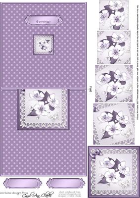 Apple Blossom Easy Over the Edge N Spiral Pyramid Topper