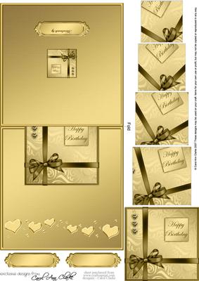 Elegant Flourish Easy Over the Edge Card N Spiral Pyramid