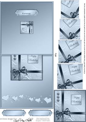Elegant Flourish Easy Over the Edge Card N Spiral Pyramid