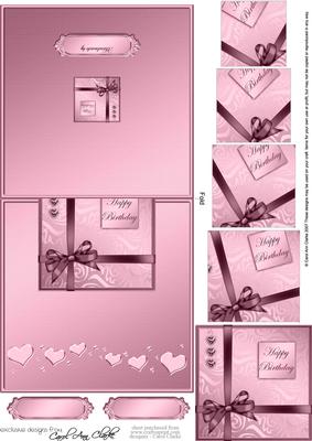 Elegant Flourish Easy Over the Edge Card N Spiral Pyramid