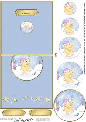 Baby Elephant No-hole Over the Edge N Circle Pyramid