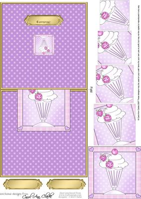 Strawberry Sundae No-hole Over the Edge N Spiral Pyramid