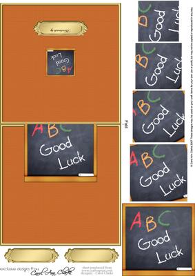 Good Luck Blackboard No-hole Over the Edge N Spiral Pyramid