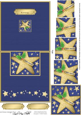 Xmas Star No-hole Over the Edge N Spiral Pyramid