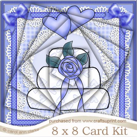 8 x 8 Wedding Cake Twisted Pyramage Kit