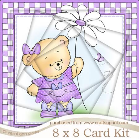 8 x 8 Rosie's Flower Twisted Tunnel Card Kit