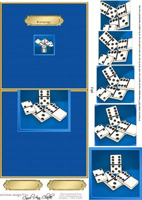 Dominoes No-hole Over the Edge N Spiral Pyramid