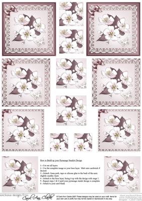 Apple Blossom Pyramage Sheet