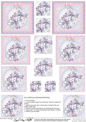 Dreamy Dragonflies -  Pyramage sheet