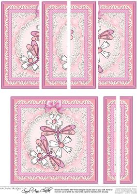 Dreamy Dragonflies Quick Card with Side Stacker