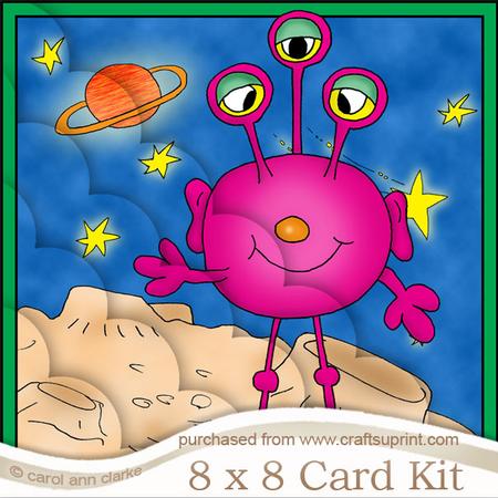 8 x 8 Aliens Kit with Scalloped Corners