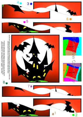 A Haunting We Will Go Wavy Spiral Side Stacker