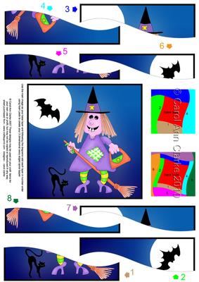A Haunting We Will Go Wavy Spiral Side Stacker