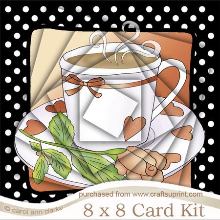 8 x 8 Time for Tea Kit with Twisted Pyramage