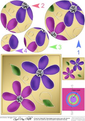 Daisy Daisy Circle Pyramage Topper