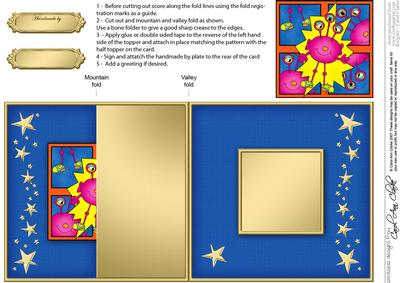 Aliens No-hole Fold Back Card