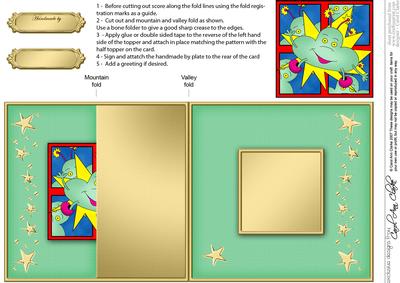 Aliens No-hole Fold Back Card