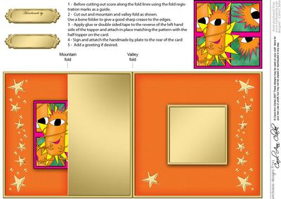 Aliens No-hole Fold Back Card
