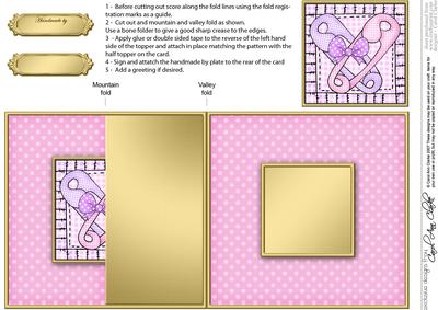 Baby Nappy Pins No-hole Fold Back Card