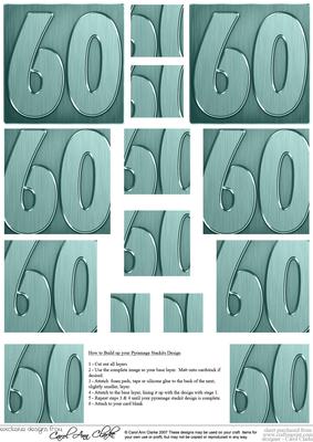 60th Metallic Age Pyramage Sheet