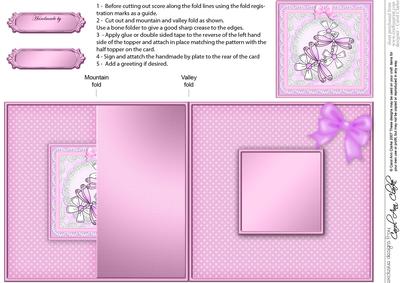 Dreamy Dragonflies - No-Hole Fold Back Card