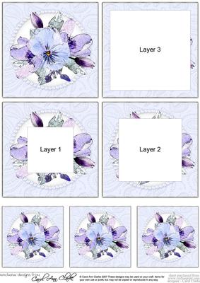 Posy and Pearls Tunnel Topper