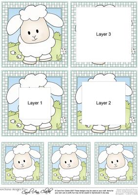 Little Lamb Tunnel Topper