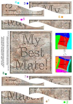 Best Mate Set in Stone Wavy Spiral Side Stacker