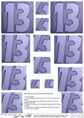 13th Metallic Age Twisted Pyramage Sheet