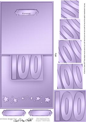 100th No-hole Over the Edge N Spiral Pyramid Topper