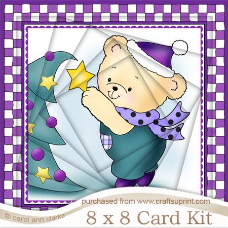 8 x 8 Robert's Xmas Tree Twisted Tunnel Card Kit