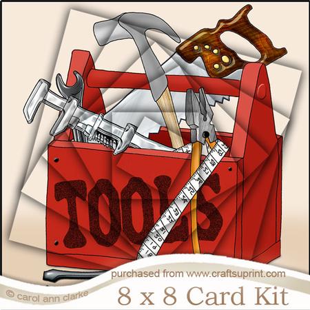 8 x 8 DIY Tool Kit with Twisted Pyramage